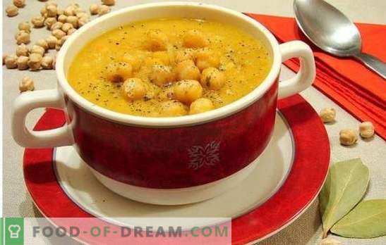Soup with chickpeas - oriental notes in the everyday menu. Old and new recipes of tasty, aromatic and unusual soup with chickpeas