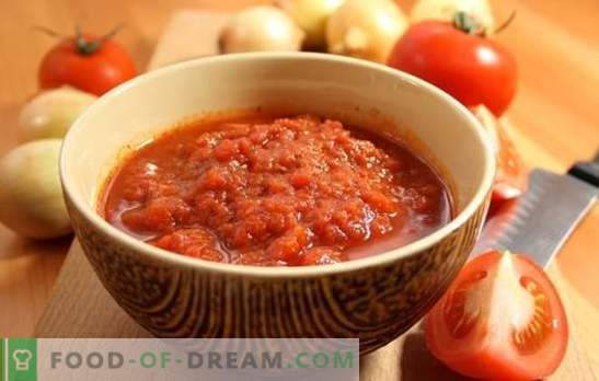 Adjika no tomātiem bez ķiplokiem ziemai: rezerve, jums nebūs žēl! Dažādas adjika receptes no tomātiem bez ķiplokiem ziemai