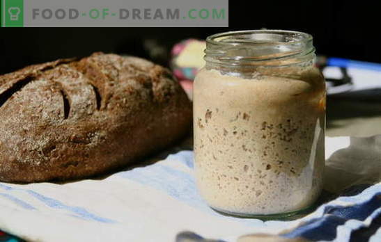 Sourdough maize - garšīgo rustīgo konditorejas izstrādājumu galvenais noslēpums. Laika pārbaude un jaunas receptes skābu maizei