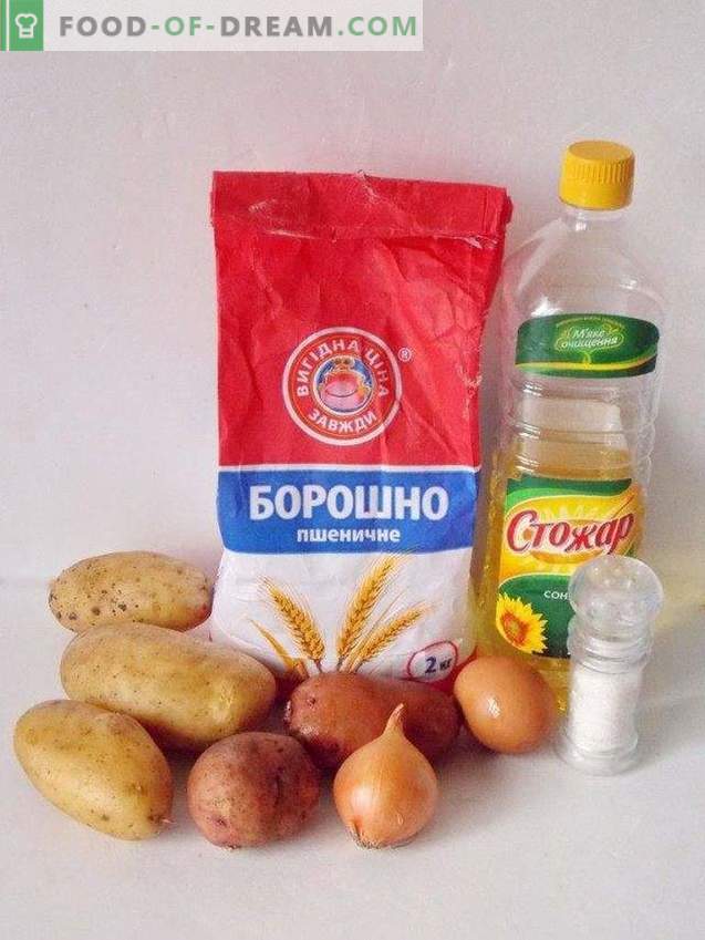 Kartupeļu kartupeļu pankūkas vai draniki