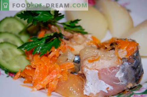 Makreles sautējums - labākās receptes. Kā pareizi un garšīgi gatavot makreles sautējumu.