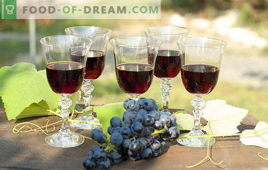 Pašdarināts vīnogu pildījums - protams! Receptes vīnogu liķierim mājās: ar degvīnu, cukuru vai alkoholu