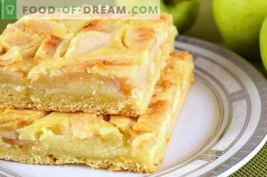 Ābolu pīrāgs - labākās receptes. Kā pareizi un garšīgi gatavot ābolu pīrāgu.
