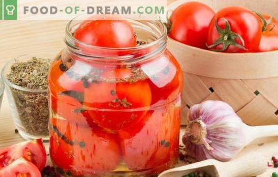 Spicy tomāti ziemai: garšīgs uzkodas visiem gadījumiem. Klasiskas un radošas karstu tomātu receptes ziemai