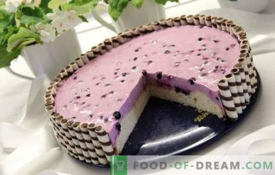 Jogurta kūka - uztura deserts! Labākās jogurta kūku receptes ar cepumu, ogām un želeju