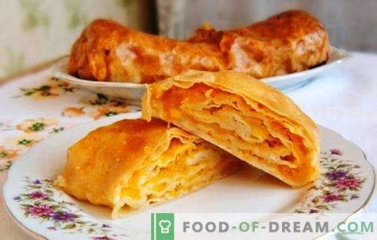 Moldavskaja Placinda - tortilla ar pildījumu vai pīrāgu? Receptes Moldovas placinda ar dažādiem pildījumiem