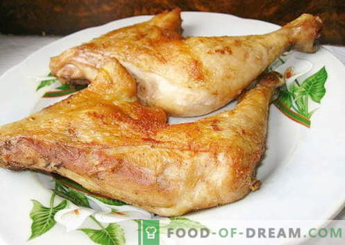Cepta vistas - labākās receptes. Kā pagatavot ceptu vistu.