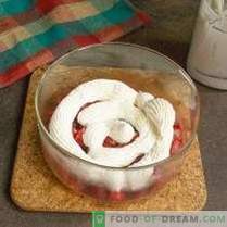 Trifle ar zemenēm - viegls deserts